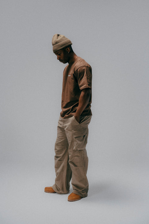 Sportfeld Basic T-Shirt - Cocoa